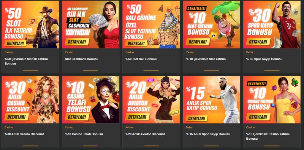 Vdcasino Promosyonlar